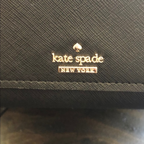 Kate spade ♠️ Black and gold crossbody - Picture 4 of 6